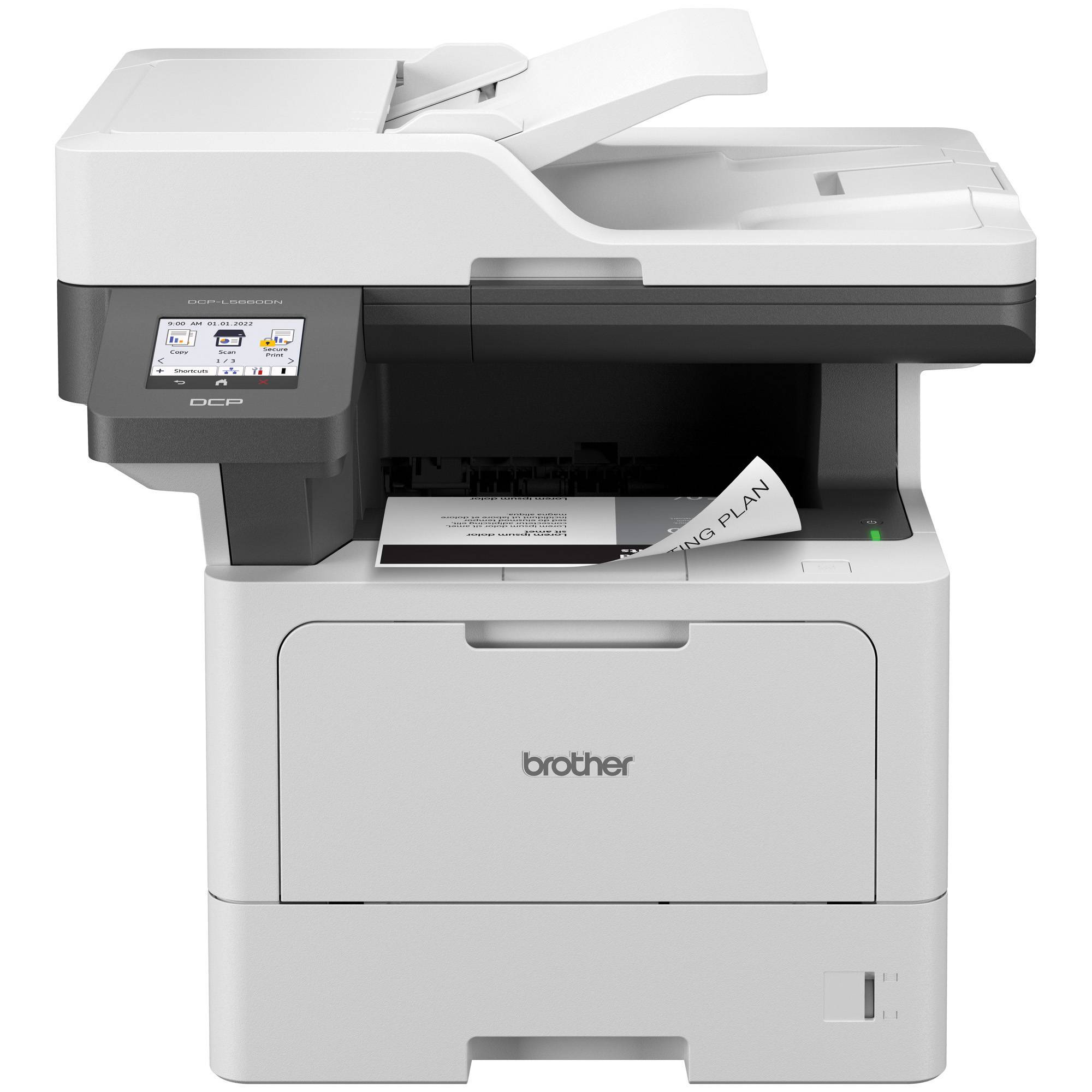 Multifuncional Láser Monocromático Brother DCPL5660DN - 50 ppm, Full Dúplex, Gigabit Ethernet, USB 2.0, Cama Plana Oficio, Tóner de hasta 11, 000 págs Multifuncional Láser Monocromático Brother DCPL5660DN - 50 ppm, Full Dúplex, Gigabit Ethernet, USB 2.0, Cama Plana Oficio, Tóner de hasta 11, 000 págs